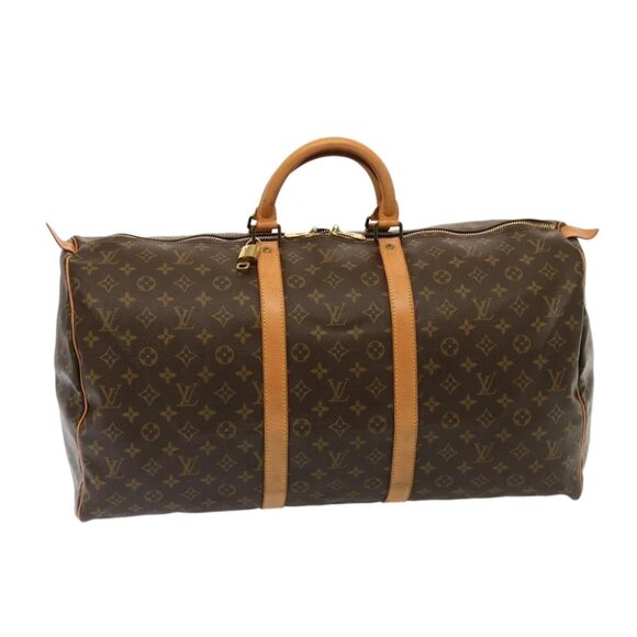 LOUIS VUITTON Monogram Keepall 55 Boston Bag - Picture 1 of 16